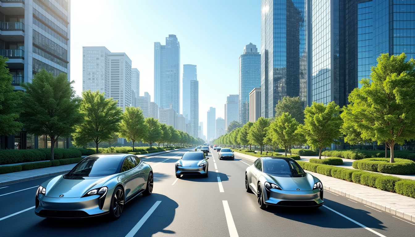 l'avenir de l'automobile : innovations qui transforment la route — ec moins de parkings nécessaires et une meilleure