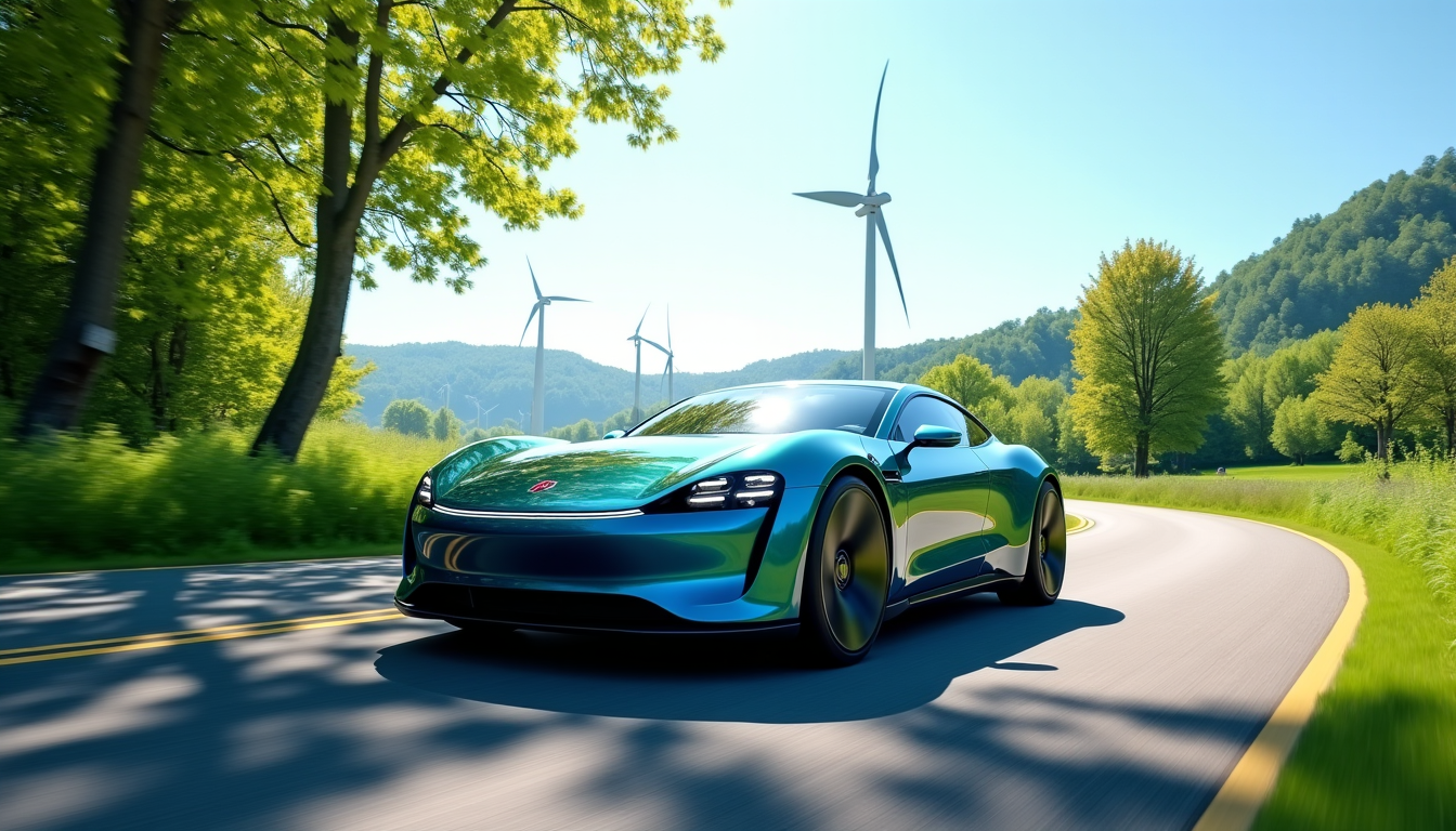 Illustration : tteries. une électricité majoritairement verte est indispensable pour — l'avenir de l'automobile : vers une mobilité plus durable ?
