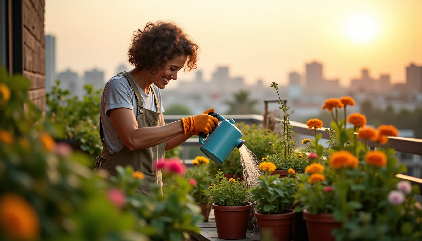 Illustration : l'idée qu'il faut posséder un grand terrain pour — le jardinage transforme notre quotidien ?