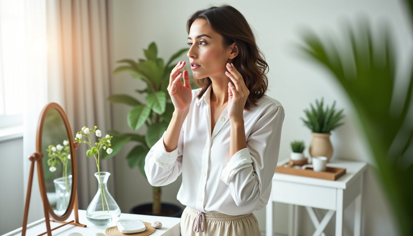 Illustration : les gestes simples, comme une bonne hydratation quotidienne — l'élégance au quotidien : adopter un style unique et durable