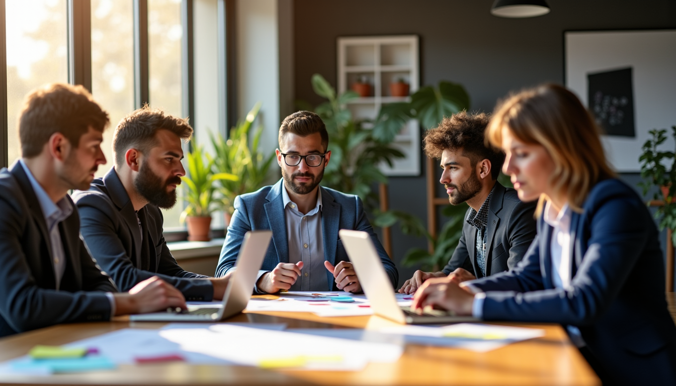 Illustration : créer une culture d'entreprise plus dynamique et résiliente, — 4 techniques pour révolutionner votre stratégie d'innovation