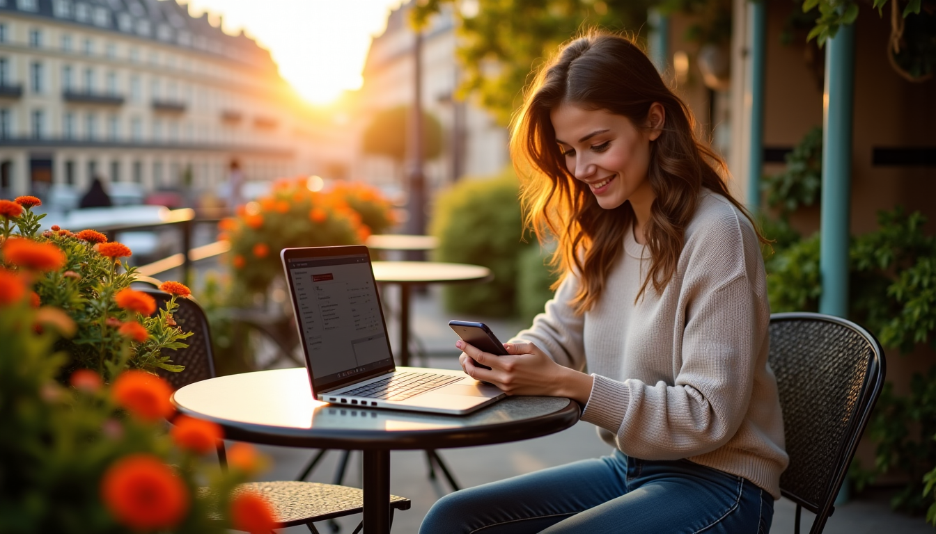 secrets du minimalisme pour un voyage sans stress — cartes par des applications hors ligne, et les