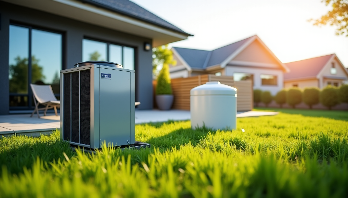 renouvelez votre habitat avec des solutions durables en rd — ompe à chaleur et un ballon de stockage,