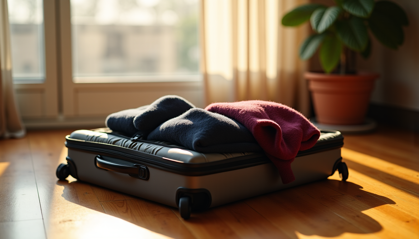 9 astuces pour perfectionner votre kit de voyage essentiel — les sacs de compression, quant à eux, sont