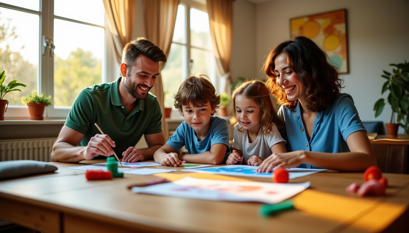 intégrez l'innovation dans vos activités familiales quotidiennes — ôle actif. cela favorise une collaboration plus harmonieuse