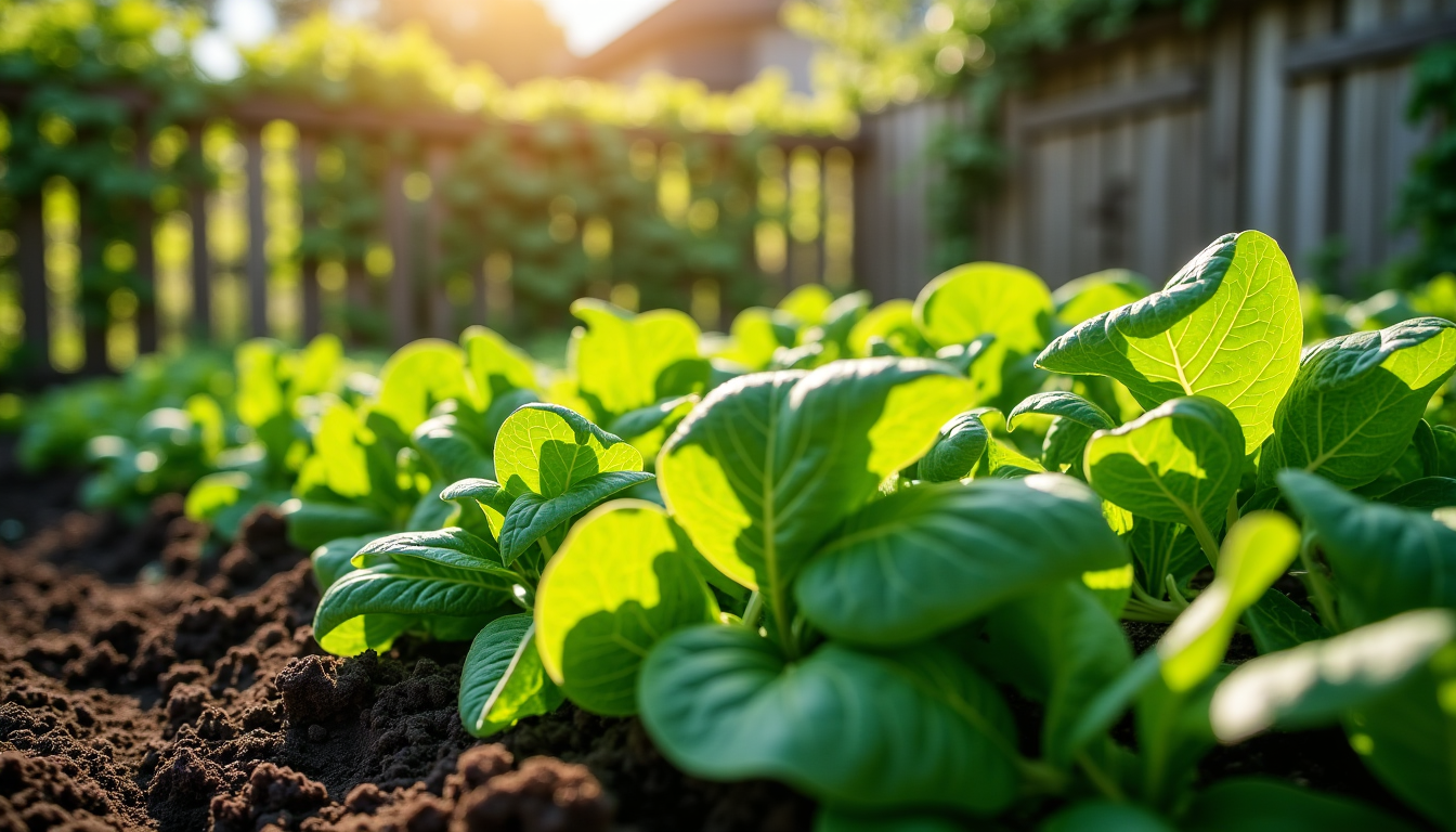 Illustration : légumes-feuilles. cela permet également de varier les besoins — secrets pour un jardin épanoui : astuces et conseils pratiques