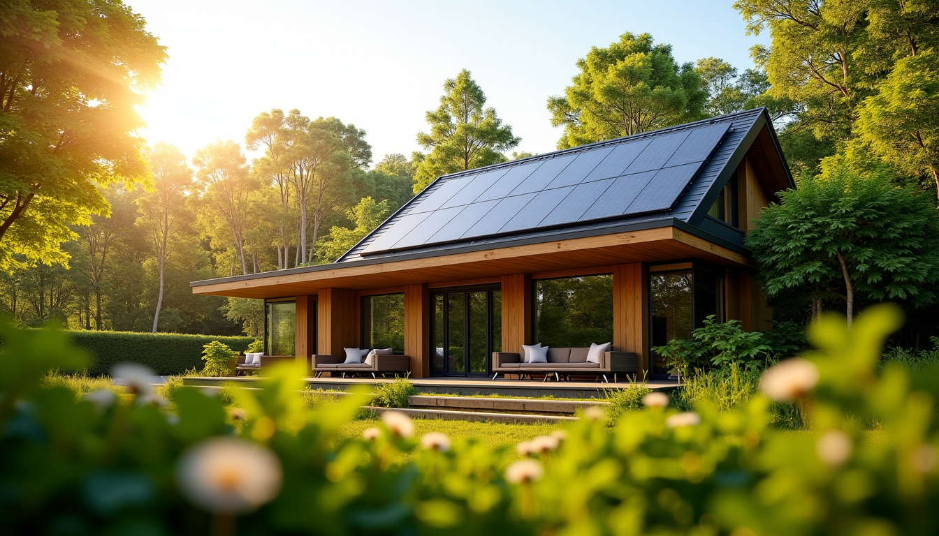 maison verte : astuces pour une habitation écologique — ces systèmes, combinés à une bonne isolation, permettent