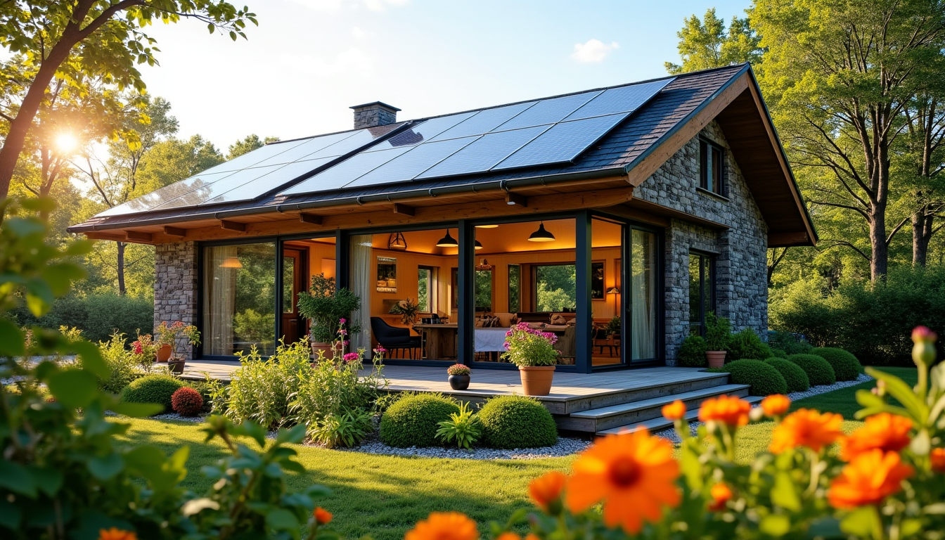 Illustration : au-delà des grands travaux et des investissements, de — maison verte : astuces pour une habitation écologique