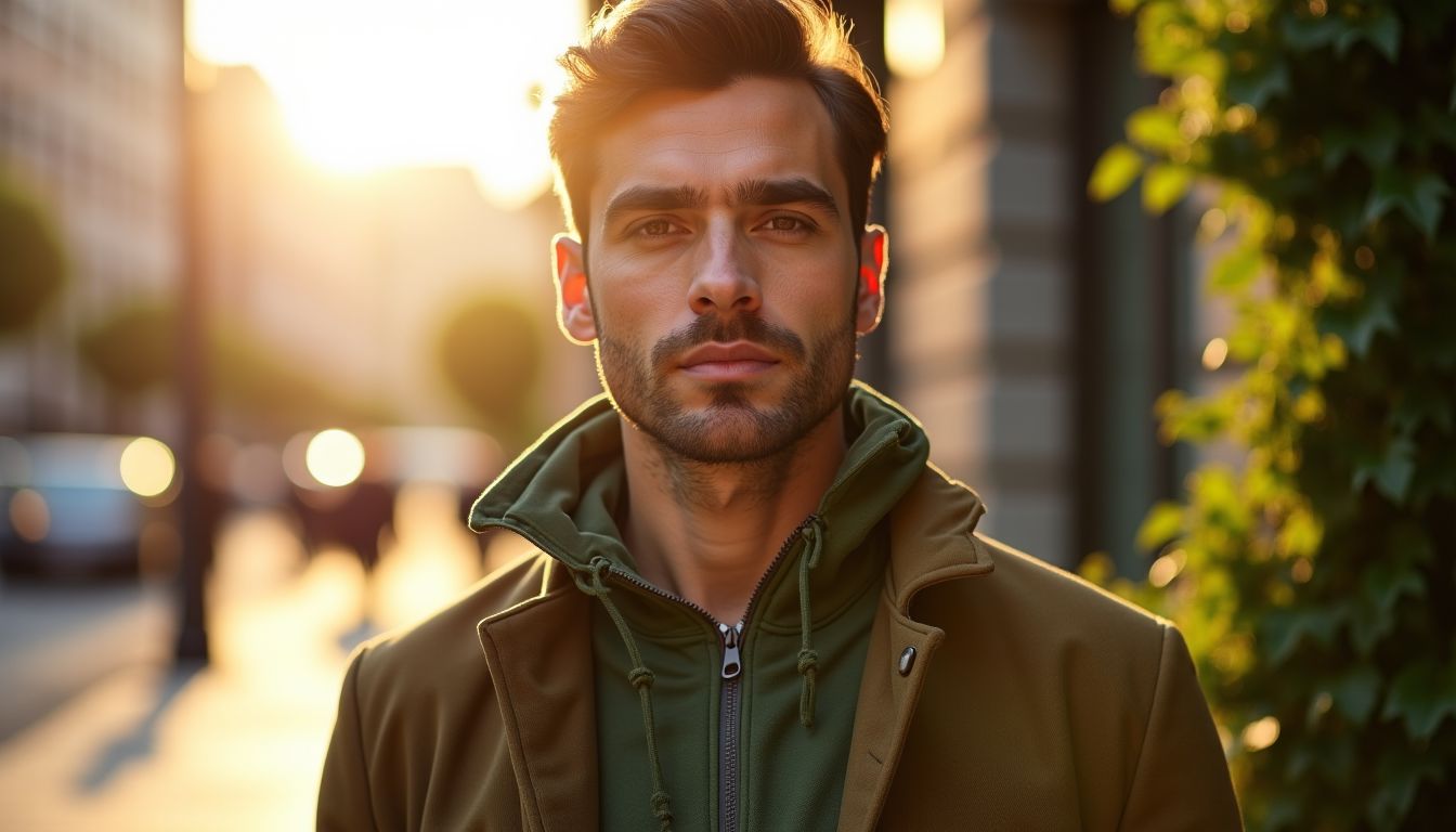 Illustration : ment. un grammage élevé, comme 350 g/m², promet — choisir un vêtement pour homme chez maison ft pour un style écoresponsable
