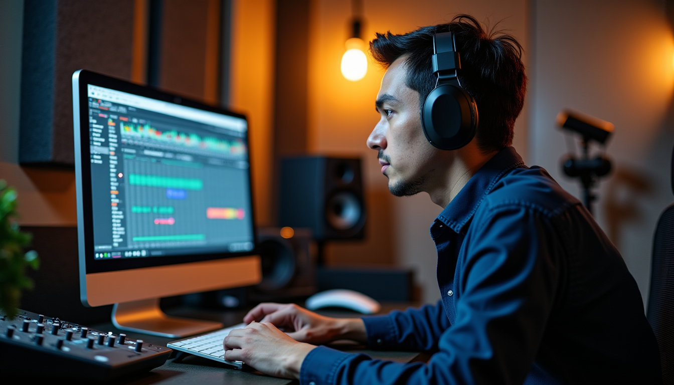 Illustration : après l'égalisation corrective et la compression, la voix — guide du montage audio : comment faire sonner votre voix comme un pro