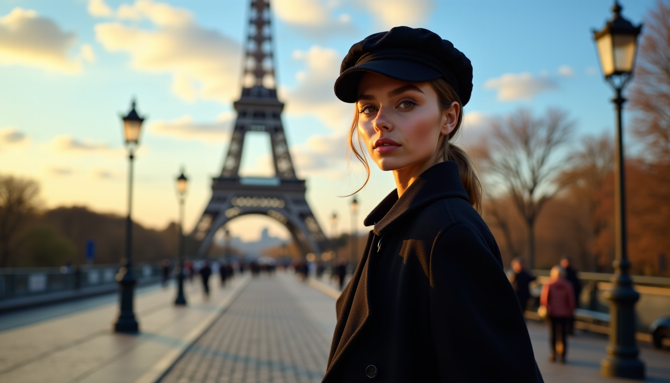 béret la tendance française intemporelle — les créateurs de mode intègrent régulièrement le béret