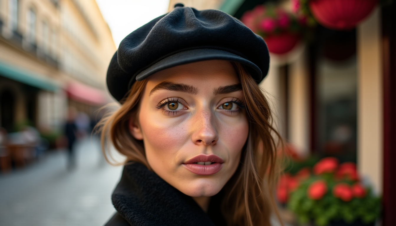Illustration : accessoire, et vous pouvez découvrir des créations de — béret la tendance française intemporelle