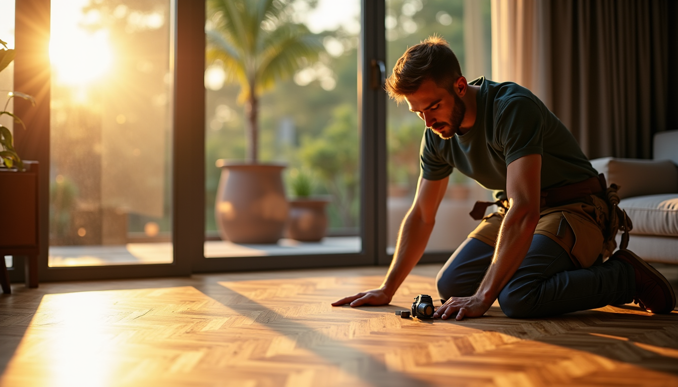 Illustration : ir cet espace. c'est une règle d'or pour — étapes indispensables pour une pose de parquet parfaitement réussie