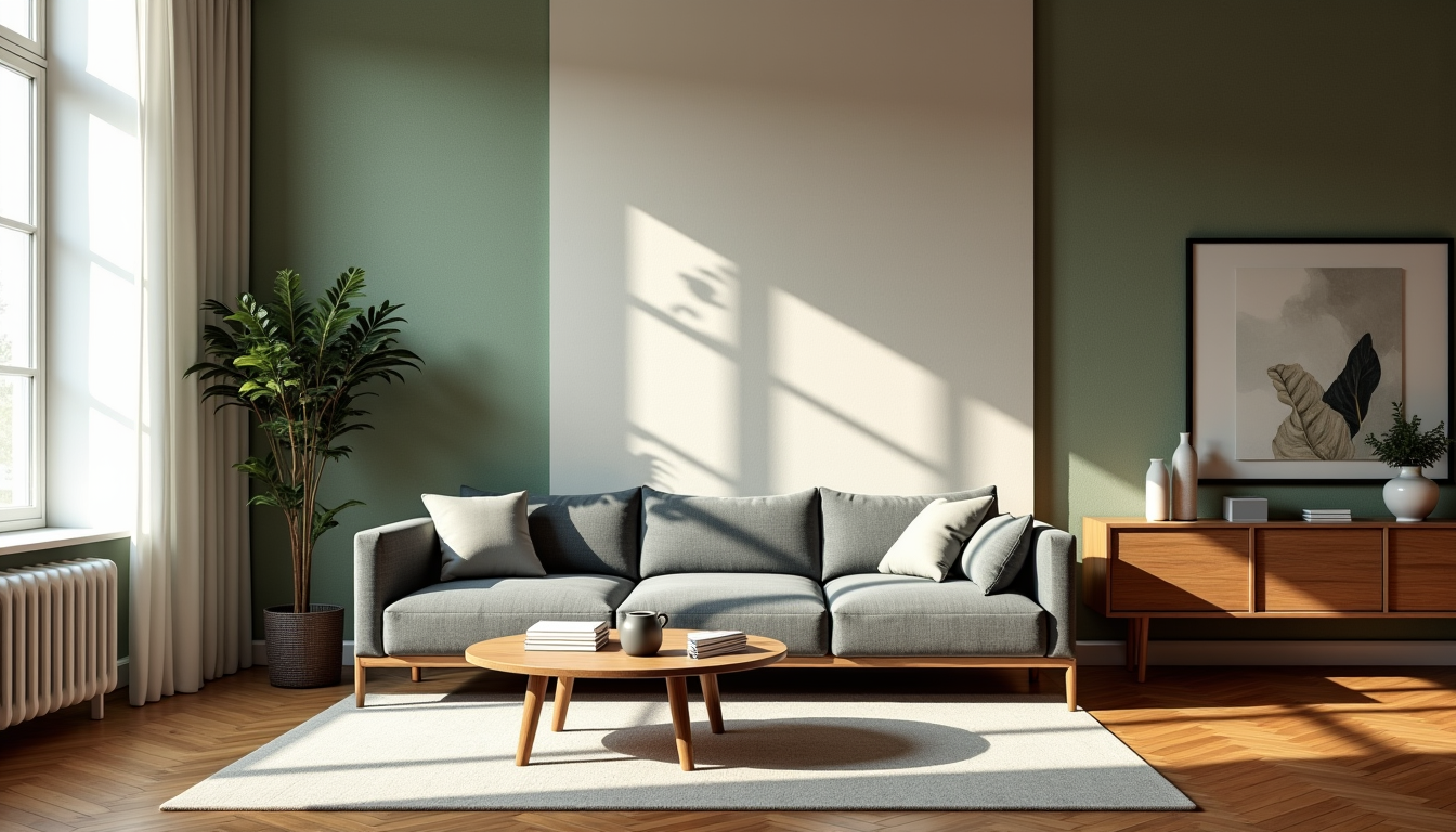 Illustration : ces deux types de papiers peints sont des — papier peint salon moderne : les tendances pour un intérieur design