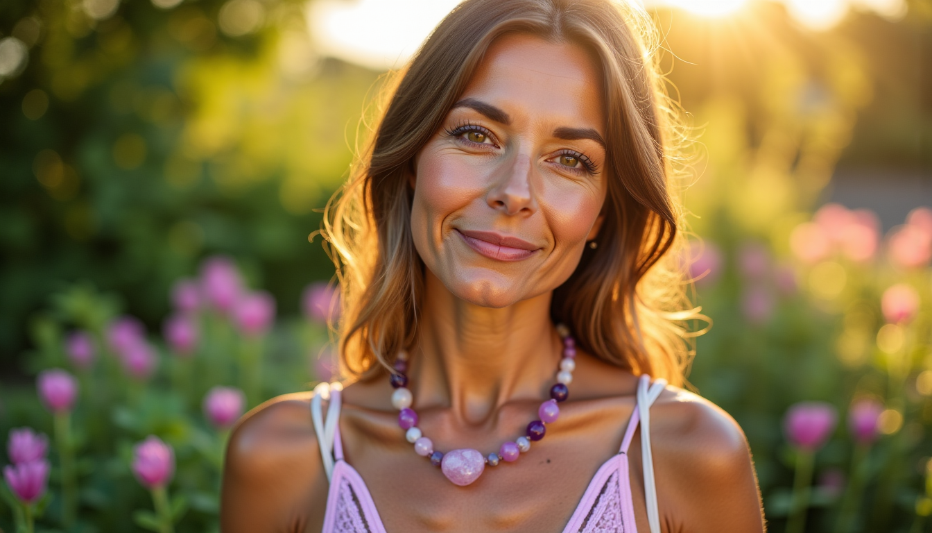 Illustration : en suivant ces conseils, vous assurez à votre — crystal healing necklace : tendances, significations et conseils pour bien porter ce bijou holistique