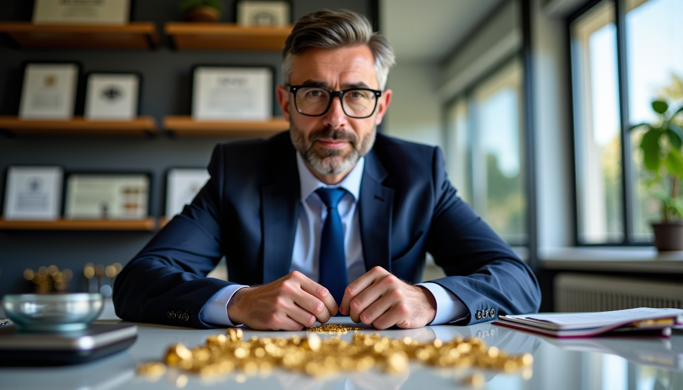 Illustration : le prix est calculé en fonction du poids — en toute transparence : comment se déroule le rachat d'or dans un comptoir cagnois ?