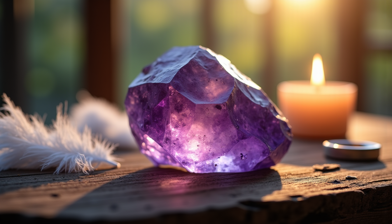 amulet gemstones : exploration des gemmes mythiques utilisées comme objets spirituels et décoratifs — l'améthyste, par exemple, est une gemme fréquemment mentionnée