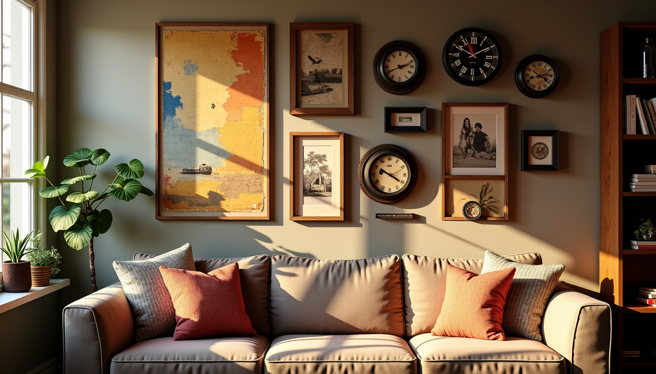 Illustration : "les objets ne sont plus de simples accessoires, — sont les objets de décoration murale vintage qui font leur grand retour en 2026 ?