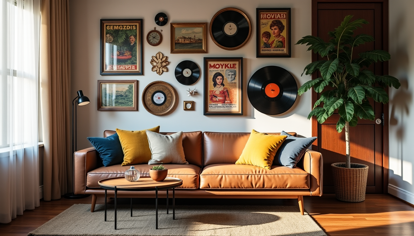 Illustration : n de ces éléments dans un décor mural — sont les grandes tendances de la décoration murale vintage en 2026 ?