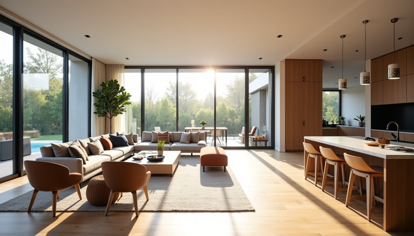 maison, décoration et rénovation : les solutions innovantes proposées par so habitat — l'aménagement intérieur prend en compte la circulation, la