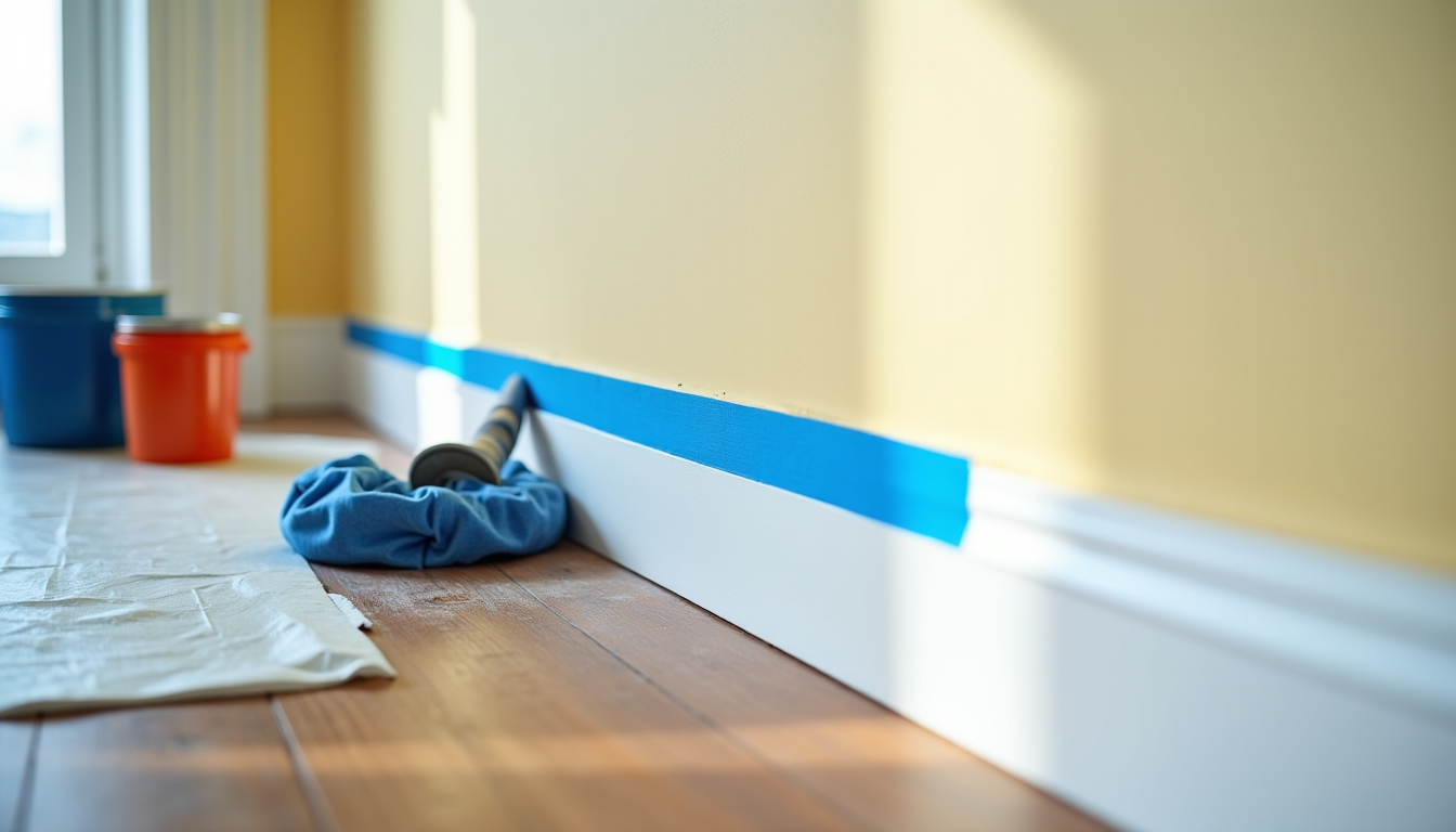 guide complet : réussir son projet de peinture avec l’expertise de bsp peinture — n'oubliez pas de protéger les zones qui ne