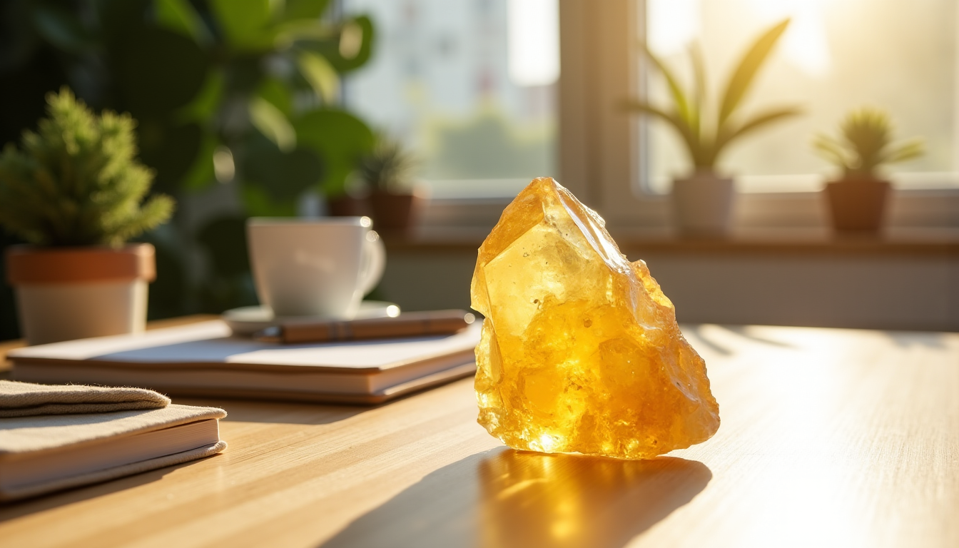 lithothérapie : découvrez les pierres incontournables pour accompagner votre routine bien-être — pour attirer l'abondance et stimuler votre énergie, placez
