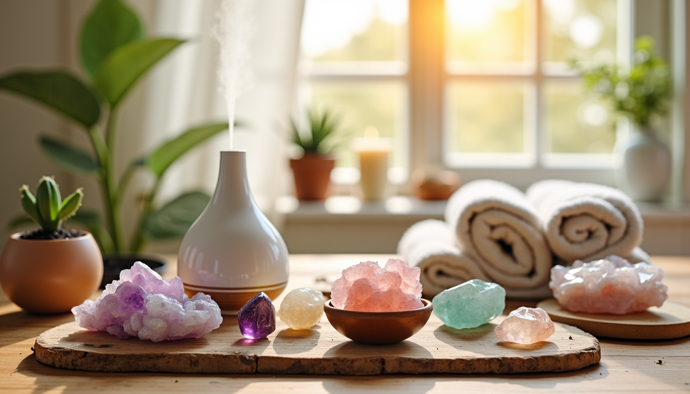 Illustration : au-delà de l'intuition, vous pouvez aussi orienter votre — lithothérapie : découvrez les pierres incontournables pour accompagner votre routine bien-être