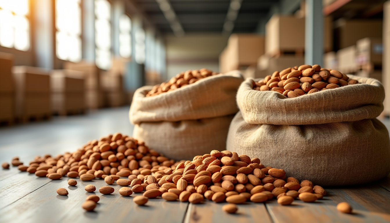 amandes en vrac pour professionnels : comment concilier qualité et rentabilité — la recherche du bon fournisseur est une étape