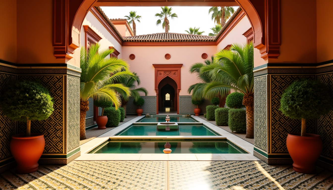 Illustration : pour maximiser la rentabilité, il faut veiller à — investir dans un riad à marrakech : les clés d’un placement immobilier rentable