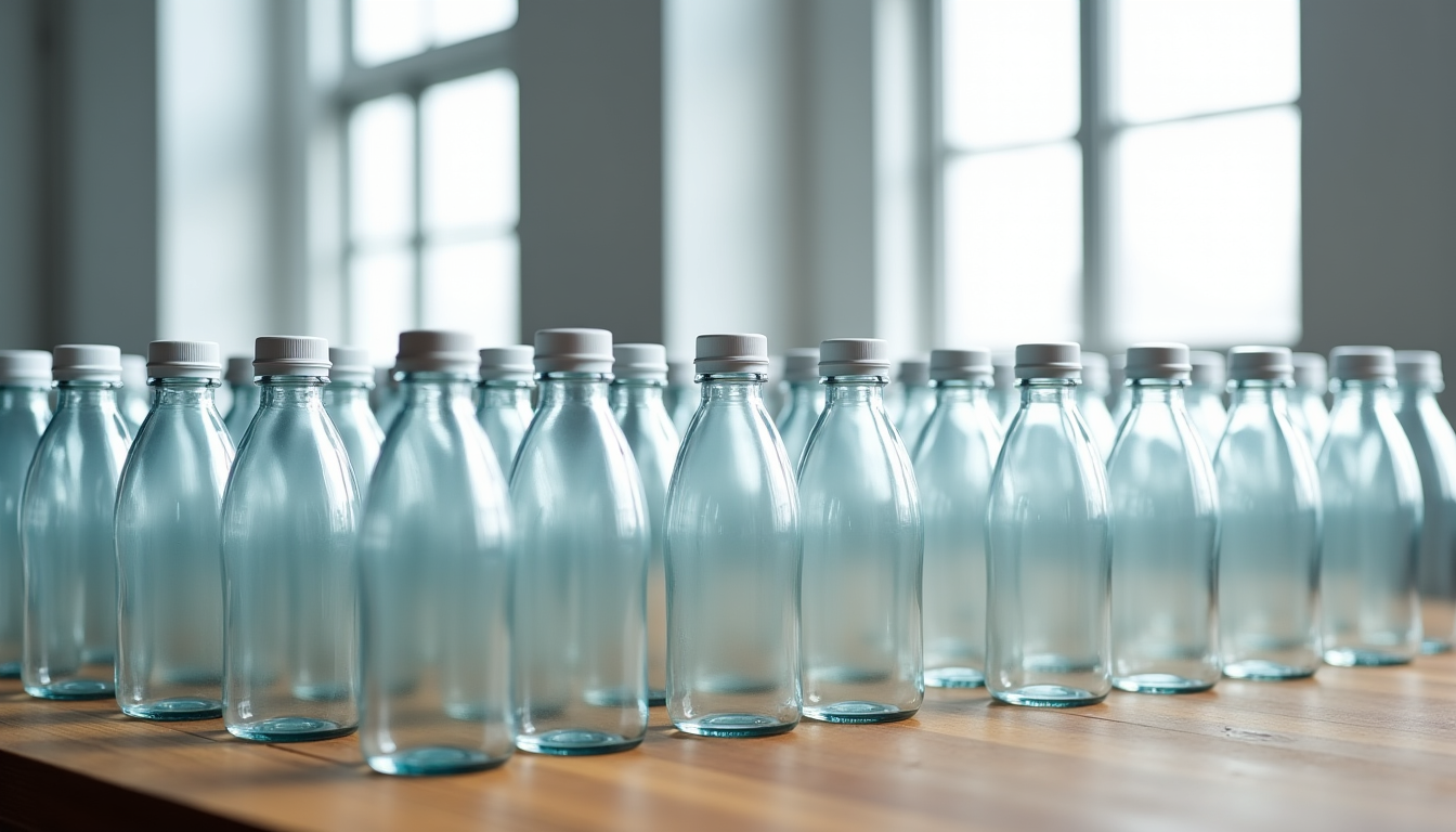 Illustration : émoigne du soin apporté à la fabrication de — acheter des bouteilles en plastique vides de 33cl avec bouchons en lot de 270 ?