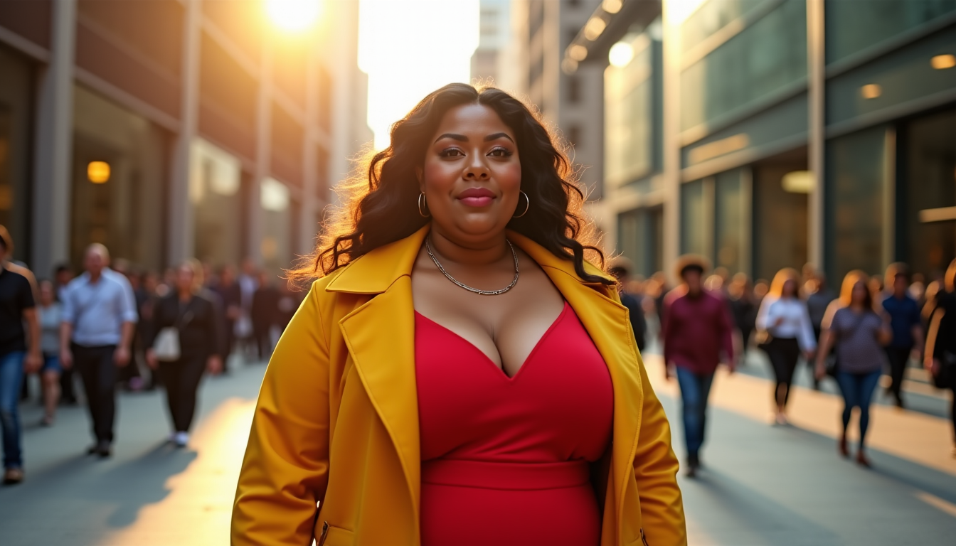 Illustration : leur humanité, offrant ainsi des modèles d'identification plus — fin du corps unique à l’écran : quand les héroïnes plus size changent la pop culture
