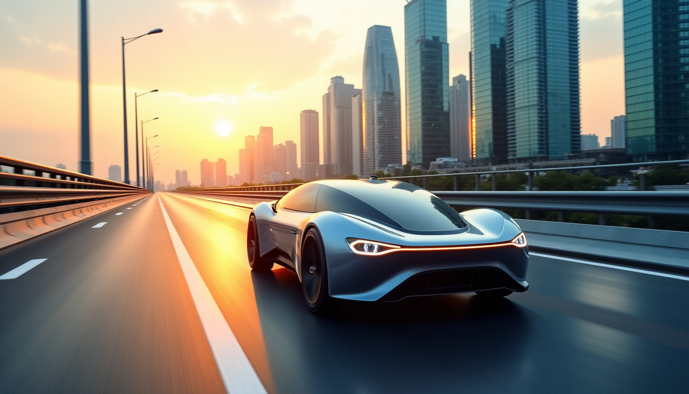 Illustration : uite à la fois plus efficace, plus sûre — l'avenir de l'auto : innovations qui transforment la conduite