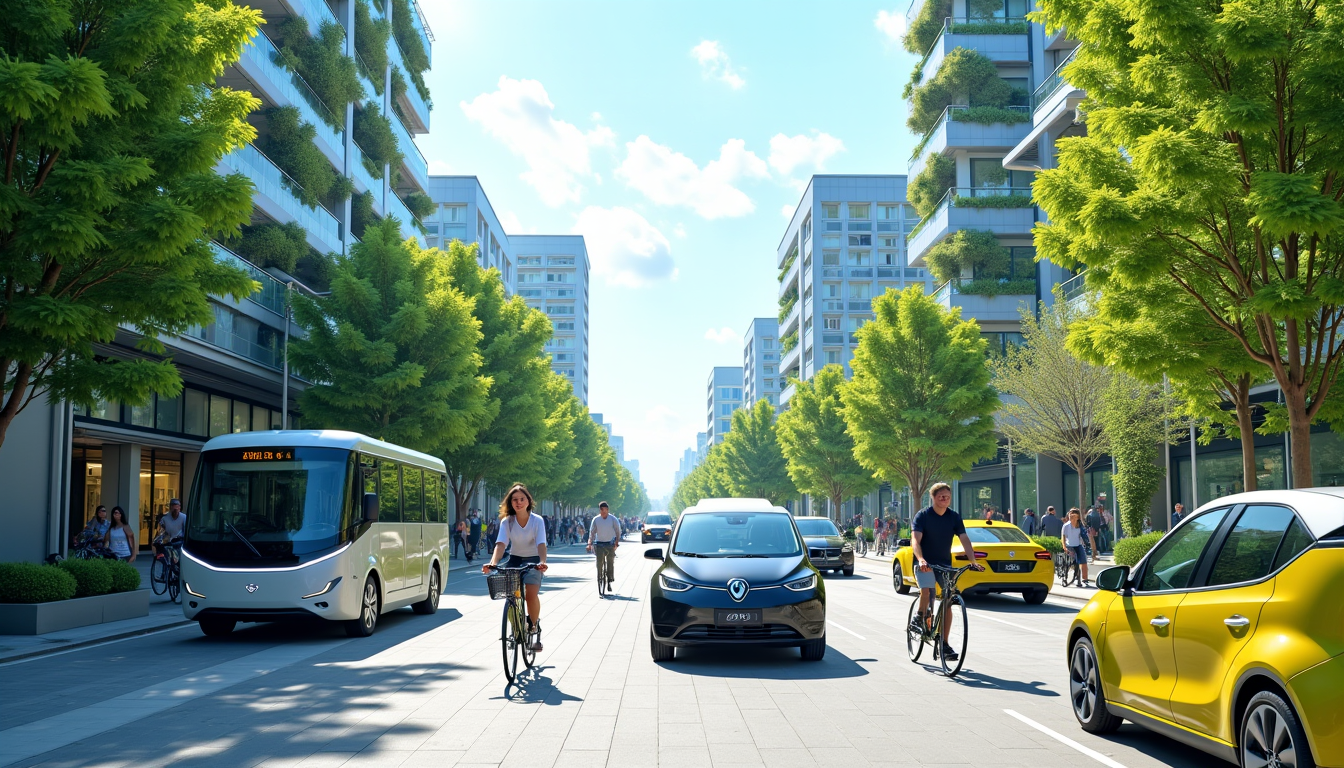 l'avenir de la mobilité : vers des véhicules plus verts — « la mobilité de demain ne se limitera