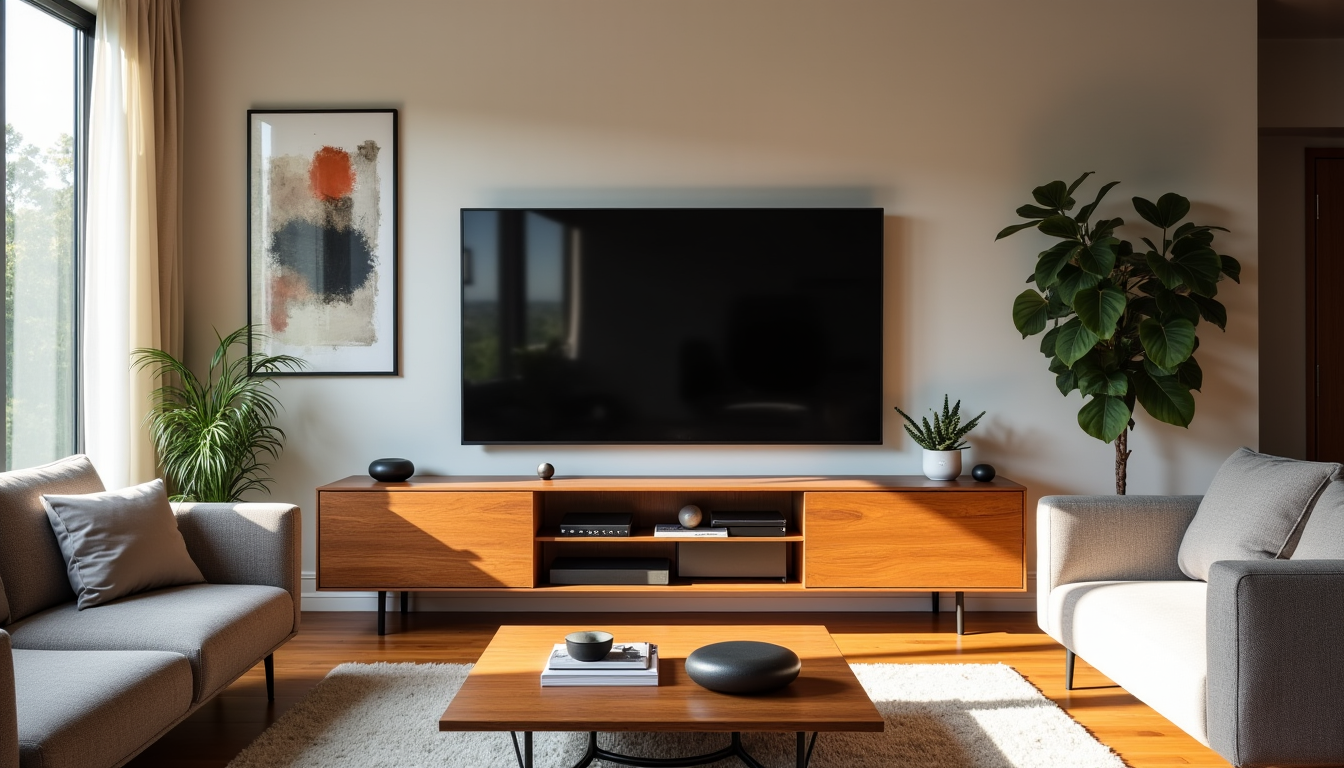 choisir le meuble tv idéal pour sublimer la décoration de votre salon — ces indications sont des moyennes et peuvent varier