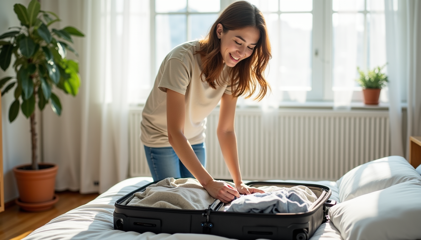 voyager léger : astuces pour un périple sans stress — la sélection de vos vêtements est un pilier