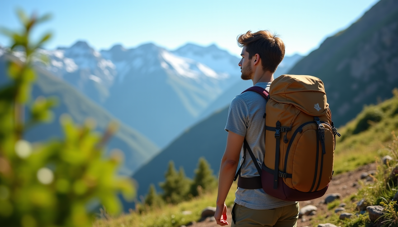 voyagez léger : astuces pour un sac à dos optimisé — mois) aventure longue durée 45-65 litres (si très