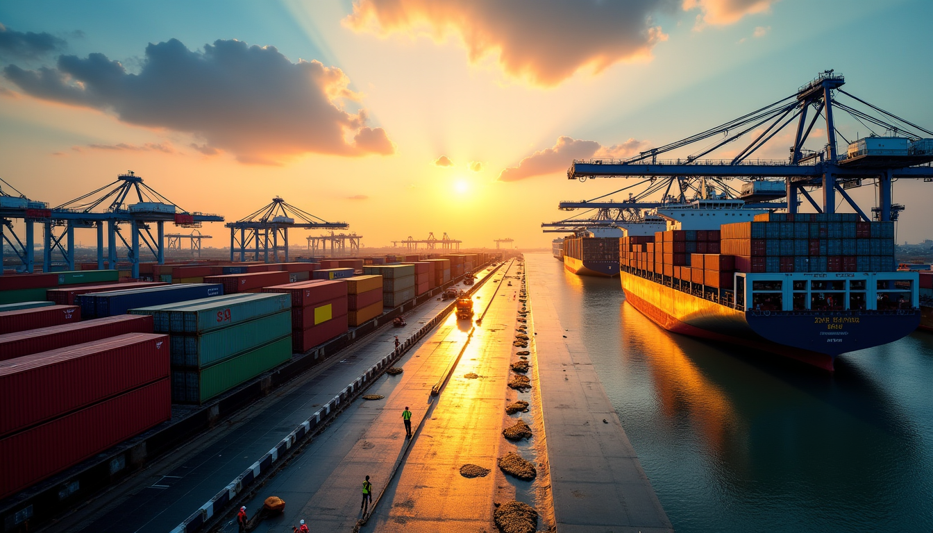 Illustration : enfin, la gestion des risques logistiques, tels que — sourcing au vietnam : les compétences clés à maîtriser avant de vous lancer