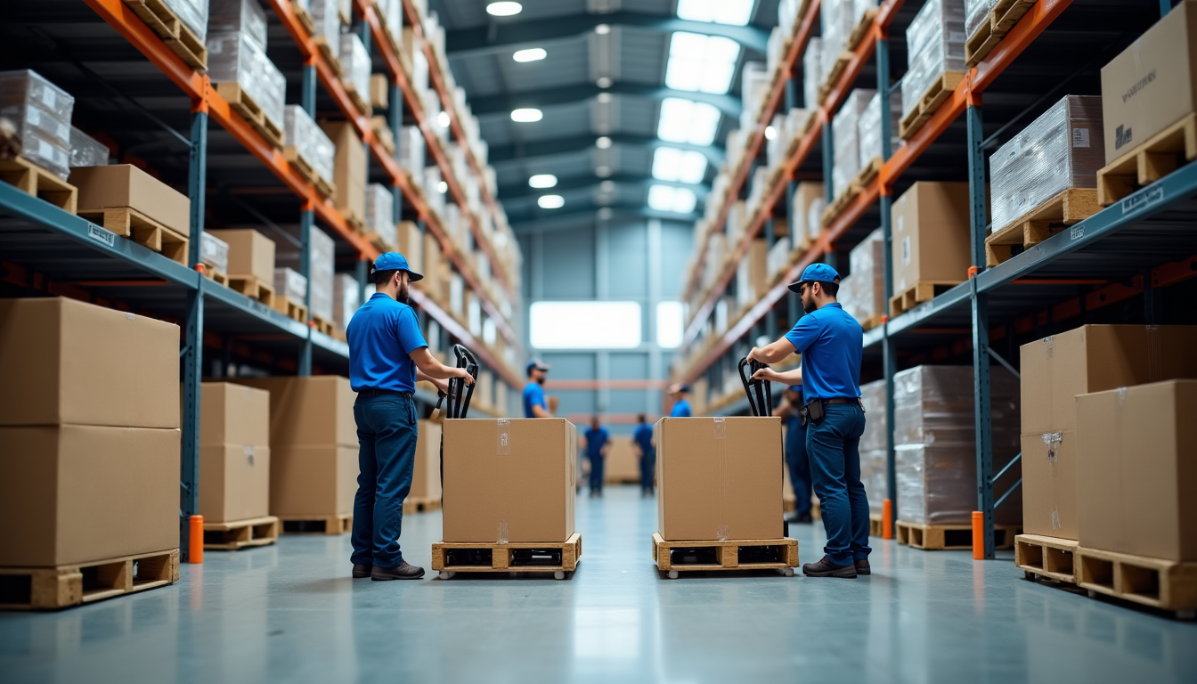 Illustration : l'adoption d'une stratégie visant à peser les palettes — peser ses palettes dès la manutention : le réflexe qui optimise la logistique d'entrepôt