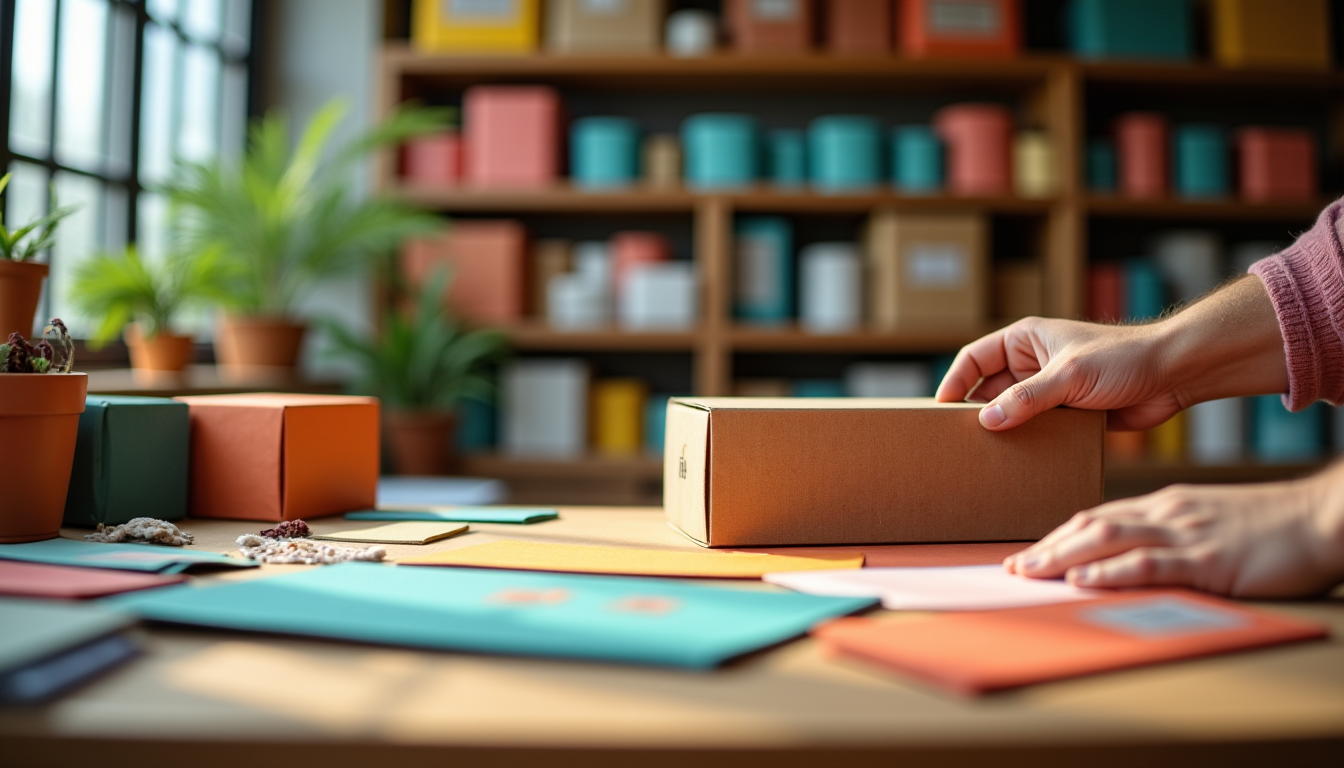 print and pack : comment créer un emballage unique qui raconte l'histoire de votre marque — l'emballage narratif s'appuie sur une multitude d'éléments sensoriels