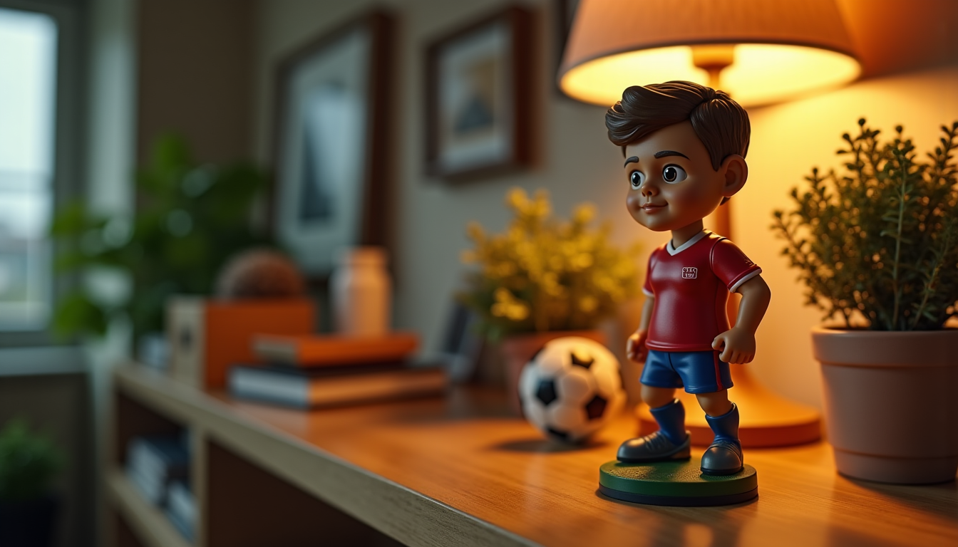 Illustration : le marché des figurines personnalisées propose une large — erreurs à éviter avant de commander une figurine foot personnalisé