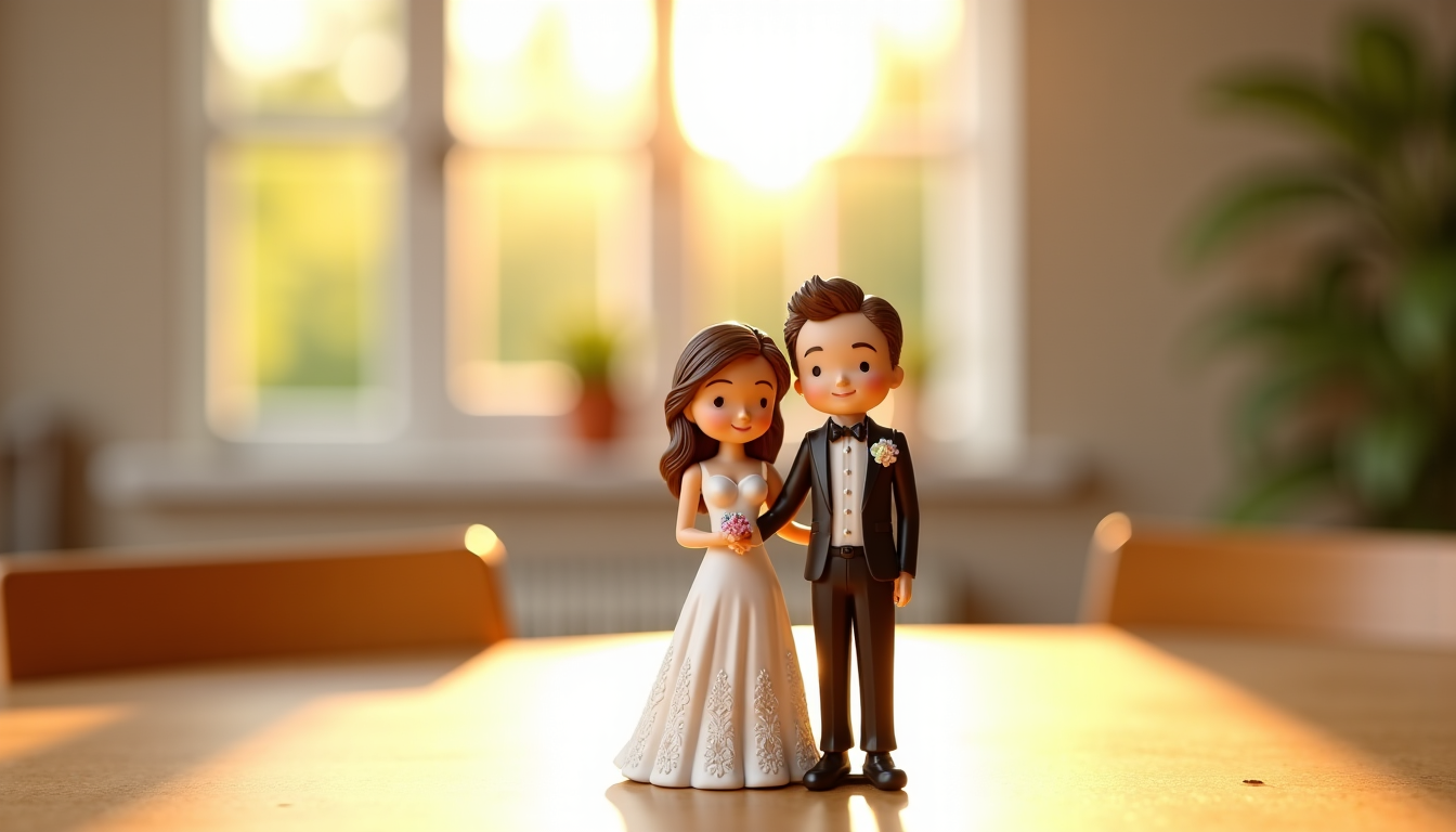 figurine personnalisée 3d mariage : créer un souvenir unique qui émerveillera vos invités — tir que la figurine arrive en parfait état