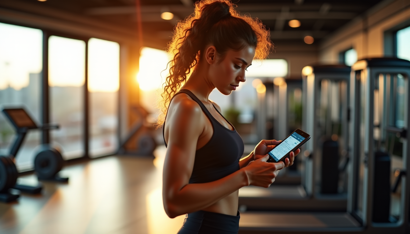 Illustration : données un plaisir plutôt qu'une corvée, vous encourageant — meilleures fonctionnalités à rechercher dans une app coach sportif pour progresser plus vite