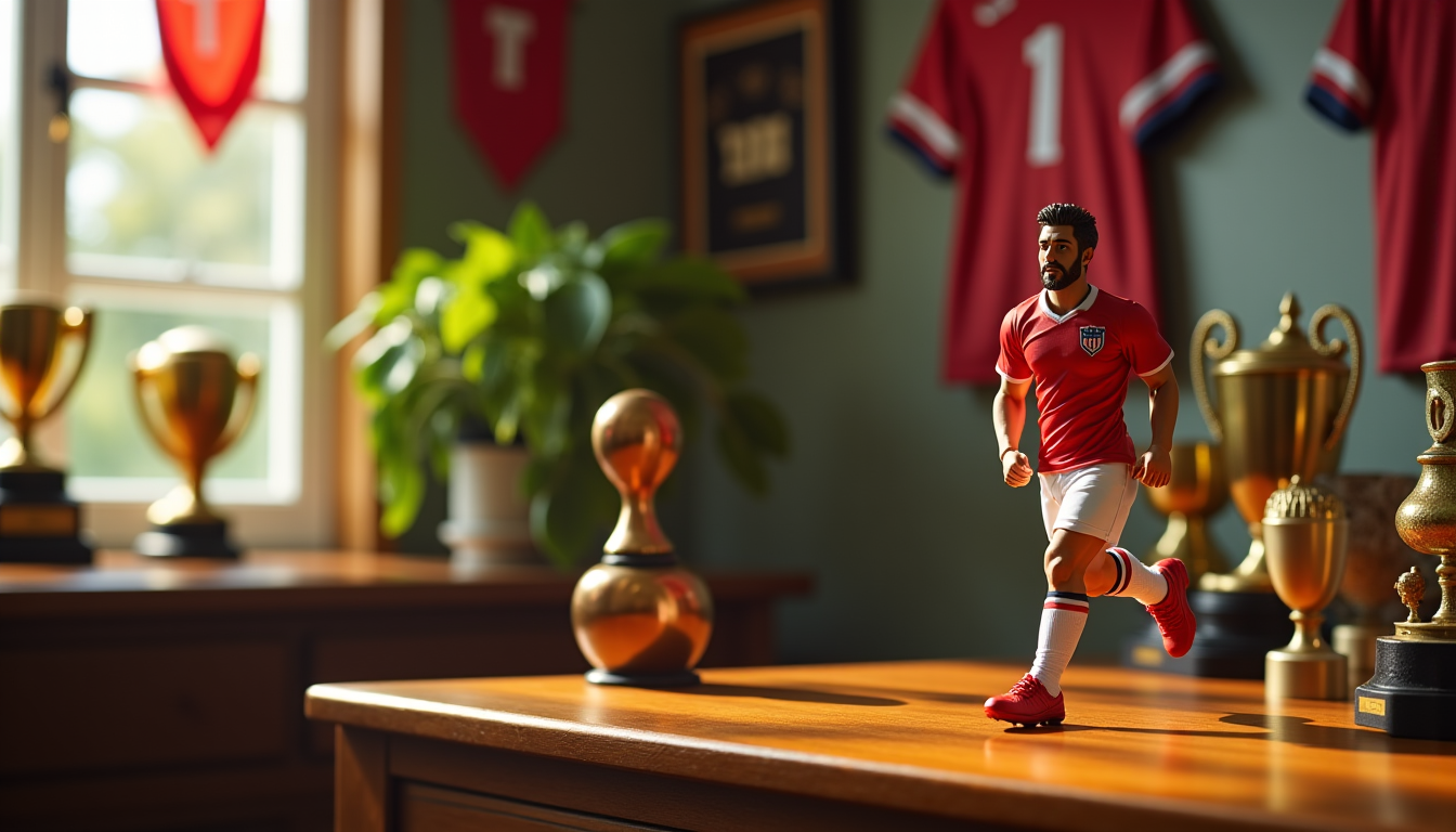 Illustration : enfin, cette idée cadeau convient parfaitement pour diverses — offrir une figurine foot personnalisée : le cadeau unique pour les passionnés de football