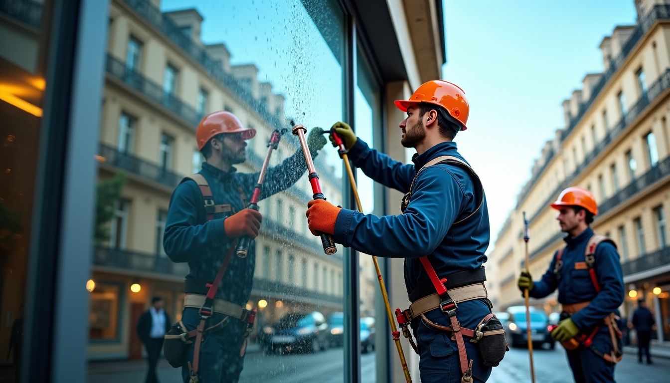 nettoyage de vitrines de commerce à paris, quel prestataire choisir ? — leurs équipes sont expertes dans le traitement de
