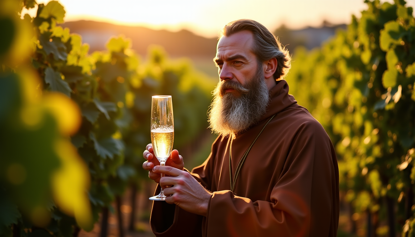 « je bois des étoiles » : l'histoire fascinante de dom pérignon et du champagne — « dom pérignon n'a pas inventé le champagne,