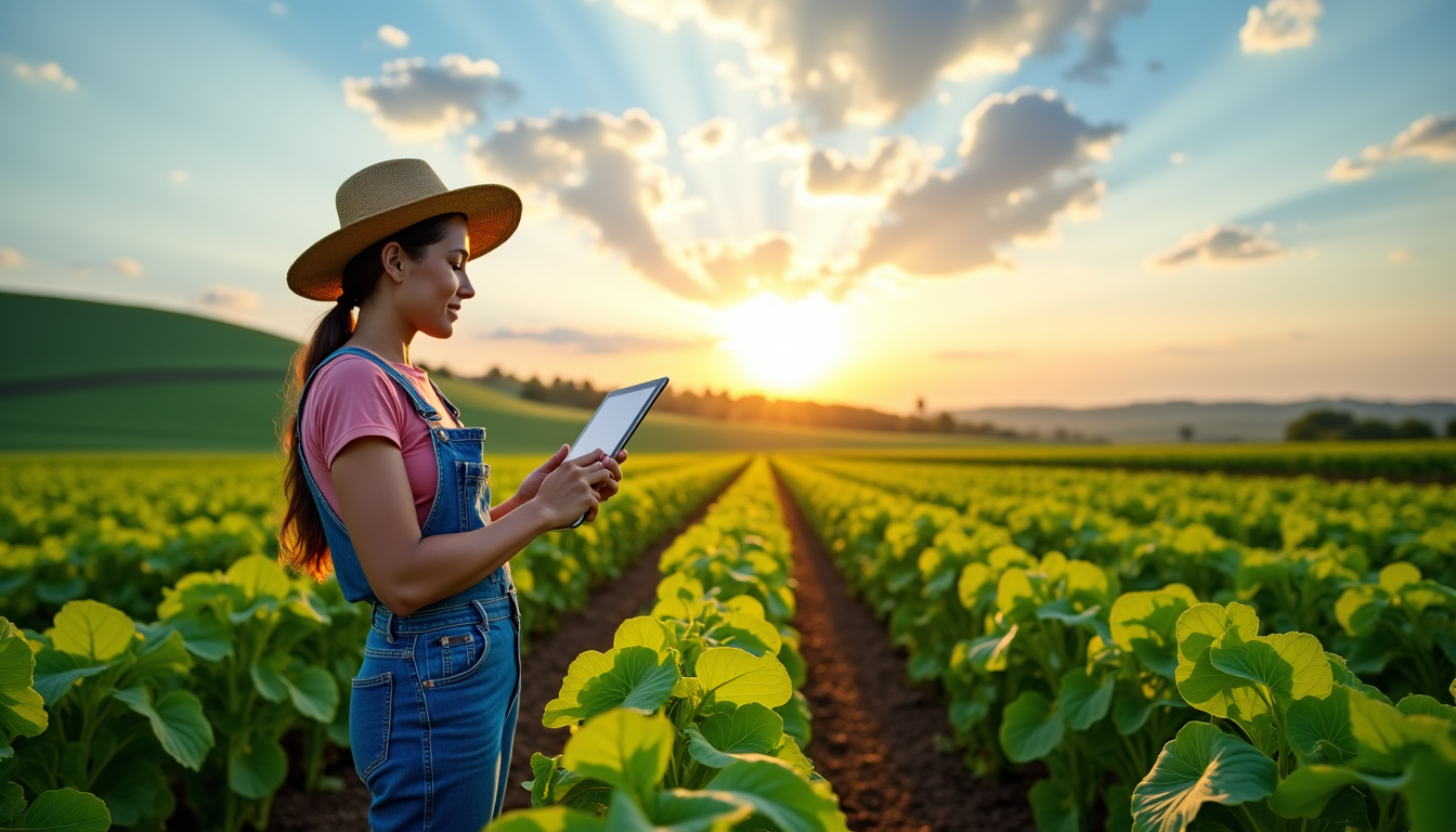 Illustration : re : agriculture de précision, capteurs pour optimiser — l'innovation technologique transforme notre quotidien