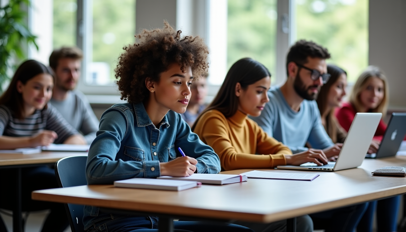 Illustration : ompl&eacute;ter cette approche par des &eacute;changes linguistiques ou &mdash; se former pour pr&eacute;parer le tef &eacute;tude ?