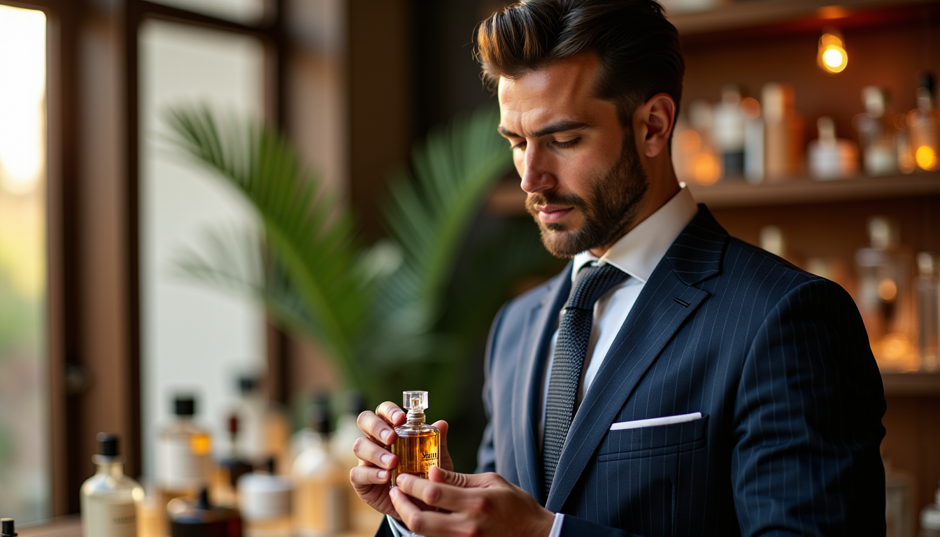 Illustration : r l'homme curieux, audacieux, qui aime les contrastes - top 5 des meilleurs parfums de niche pour homme