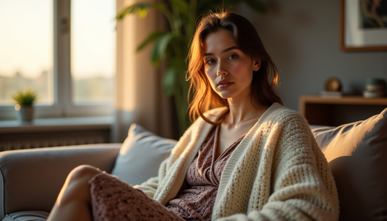Illustration : l'adaptabilité est également clé. un pull qui peut — vêtements d'intérieur et d'extérieur : pourquoi vous ne devriez plus choisir entre style et confort