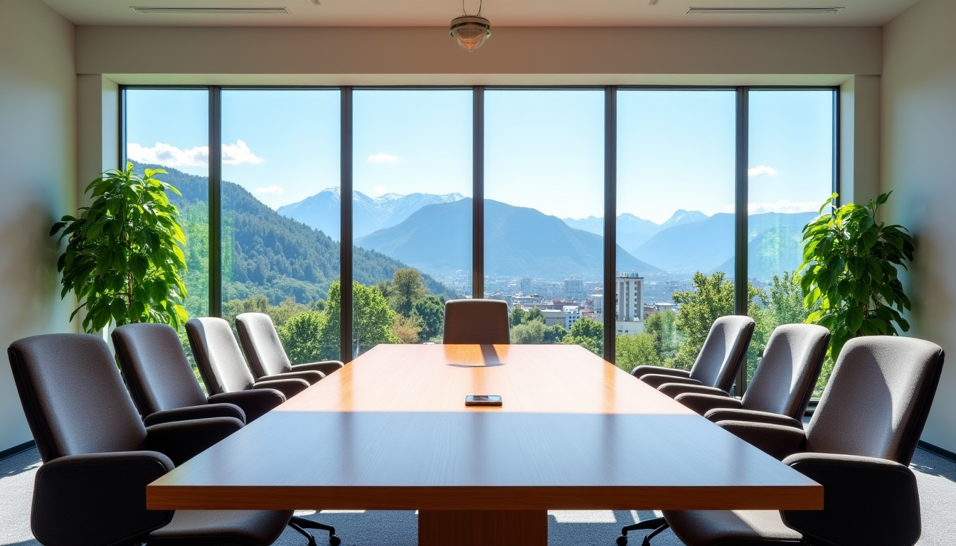 Illustration : le coût de la location d'une salle de — location de salle de réunion à grenoble : trouvez l'espace idéal pour vos équipes